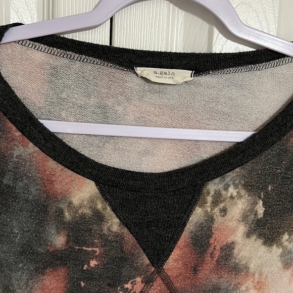 A.gain Sweater Top Ladies Women Blouse Off the Shoulder - Picture 3 of 8